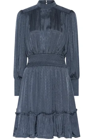 Bruuns Bazaar Short Dresses, female, , Size: M Vintage Indigo Smock Dress