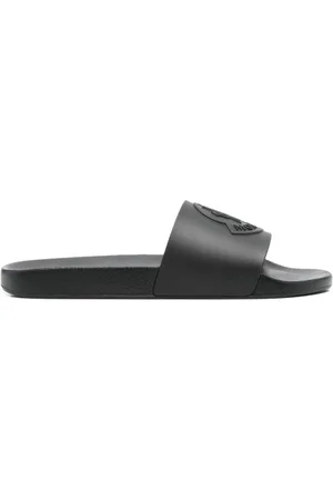 Moncler Sliders, male, , Size: 7 US Sandals for a Stylish Look