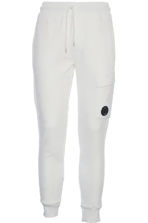 C.P. Company Sweatpants, male, , Size: L Cargo Sweatpants Cotton Diagonal Fleece