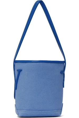 J.W.Anderson Tote Bags, male, , Size: ONE SIZE Canvas Mini Bag with Logo Appliqués