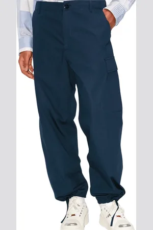 Kenzo Wide Trousers, male, , Size: 2XS Night Cargo Pants