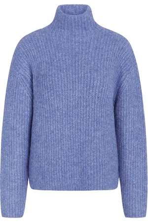 Bruuns Bazaar Turtlenecks, female, , Size: L Sky Knit Sweater Buckeyebbrika Style