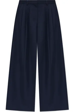 THEORY Wide Trousers, female, , Size: 2XS Pleated trousers