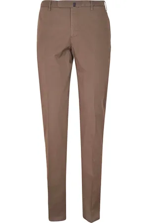 Incotex Chinos, male, , Size: 3XL Slim Fit Stretch Cotton Chinos
