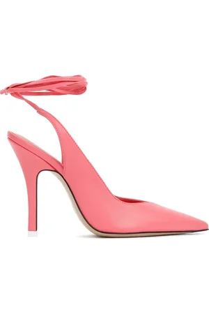 The Attico Pumps, female, , Size: 6 1/2 US Venus Slingback Pumps in Peach