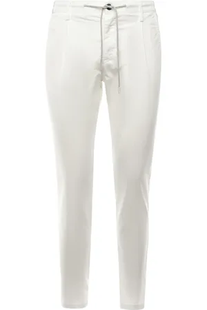 ELEVENTY Slim-fit Trousers, male, , Size: W34 Drawstring Trousers
