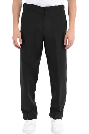 COSTUMEIN Straight Trousers, male, , Size: 2XL Lyocell trousers with button and zip