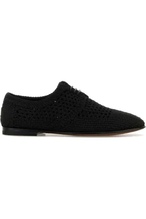 Dolce & Gabbana Laced Shoes, male, , Size: 10 US Crochet Lace-Up Sneakers