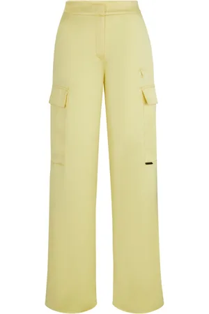 HUGO BOSS Straight Trousers, female, , Size: L Relaxed-fit cargo trousers