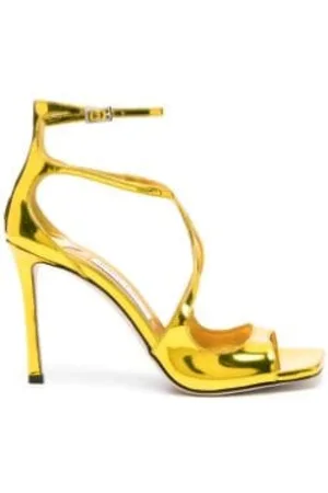 Jimmy Choo High Heel Sandals, female, , Size: 5 US Azia 95mm Leather Sandals