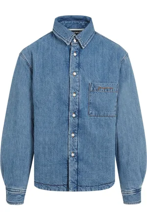 Jacquemus Denim Jackets, male, , Size: M Boulanger Shirt