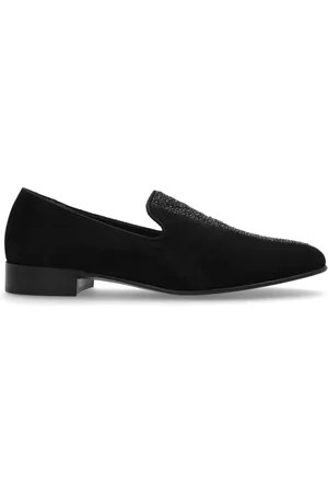 Giuseppe Zanotti Loafers, male, , Size: 9 US Loafers shoes with shimmering crystals
