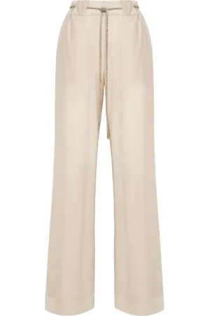Blugirl Wide Trousers, female, , Size: XS Palazzo Leg Trousers Rhinestone Belt