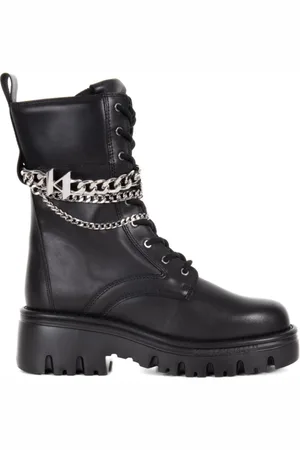 Karl Lagerfeld Lace-up Boots, female, , Size: 8 US Lace-up Boots
