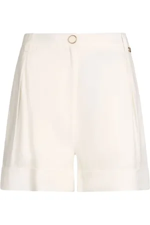 Liu Jo Short Shorts, female, , Size: S Trousers Bianco Ss25