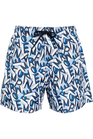 Emporio Armani Beachwear, male, , Size: M Ocean Graphic Swimwear