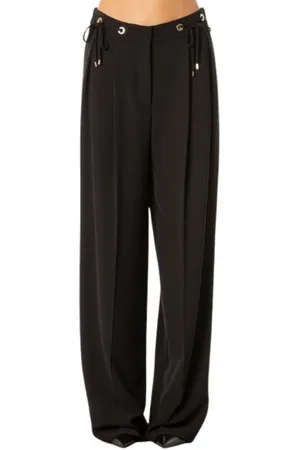 SIMONA CORSELLINI Wide Trousers, female, , Size: XL Wide Leg Pants