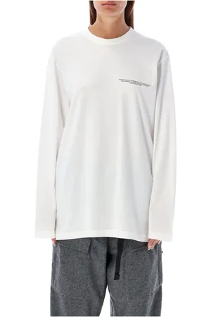 Y-3 Long Sleeve Tops, female, , Size: XL Reflective Logo T-Shirt