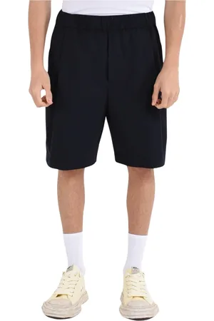 LANEUS Casual Shorts, male, , Size: XL Light Wool Bermuda Shorts