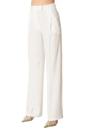 SIMONA CORSELLINI Wide Trousers, female, , Size: XS Elegant Wide Leg Pants - Infinity Summer