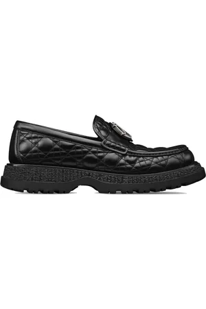Dior Loafers, female, , Size: 14 US Leather Loafer Shoes Ss22