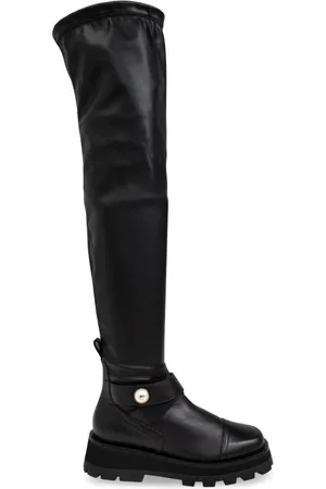 Jimmy Choo Over-knee Boots, female, , Size: 8 US Meena OTK Flat