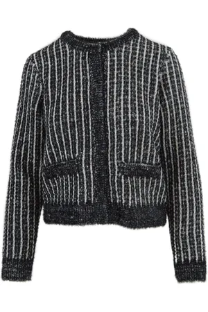 Karl Lagerfeld Cardigans, female, , Size: M Boucle Knit Cardigan
