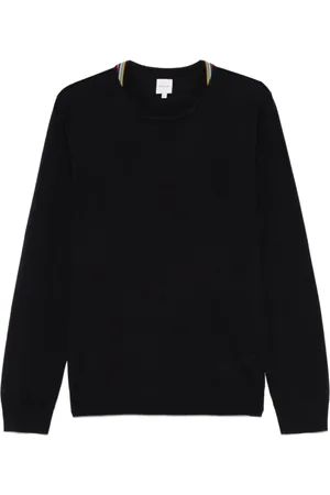 Paul Smith Round-neck Knitwear, male, , Size: L Artist Stripe Sweater