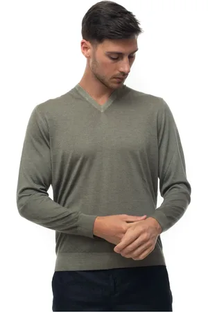 Kiton V-neck Knitwear, male, , Size: 2XL V-Neck Pullover