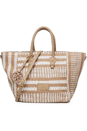 V°73 Tote Bags, female, , Size: ONE SIZE Stylish Shopping Bag with Logo Patch