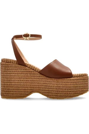 Gianvito Rossi Wedges, female, , Size: 9 US Wedge sandals Thalia
