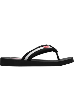 Kenzo Flip Flops, male, , Size: 8 US Slide Sandal With Logo