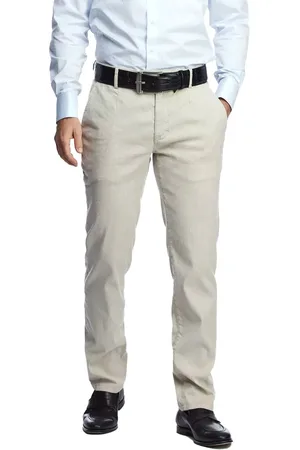 Hansen & Jacob Chinos, male, , Size: W33 L34 Soft Wash Chinos - Lys