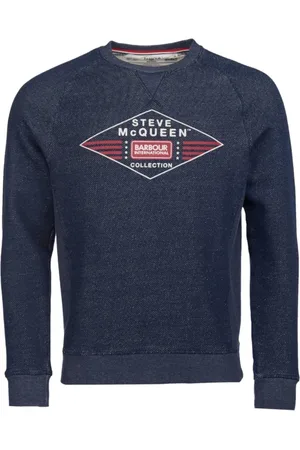 Barbour Sweatshirts, male, , Size: XL SMQ Application Sweatshirt
