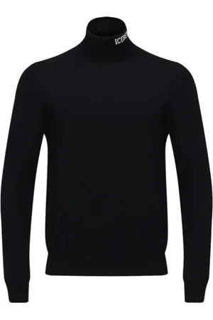 Iceberg Turtlenecks, male, , Size: XL Roll Neck Cotton Sweater