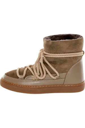 INUIKII Winter Boots, female, , Size: 9 US Shearling and Leather Winter Boots