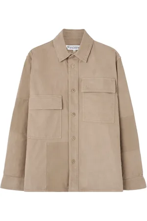 J.W.Anderson Light Jackets, male, , Size: S Patchwork Overshirt