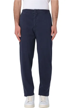 Kiton Straight Trousers, male, , Size: W32 Straight Trousers