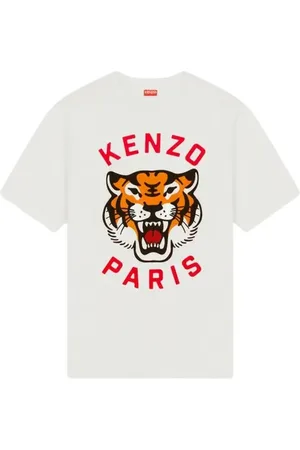 Kenzo T-Shirts, male, , Size: M Lucky Tiger T-Shirt