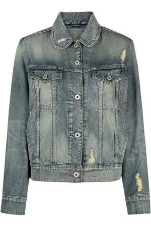 Kenzo Denim Jackets, female, , Size: M Bronze Denim Jacket