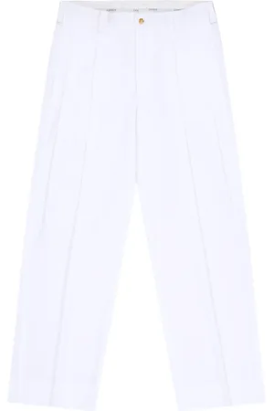 LANEUS Straight Trousers, male, , Size: S Baggy trousers with double pleats