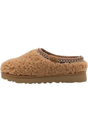 UGG Slippers, female, , Size: 6 US Curly Maxy Chestnut Slippers