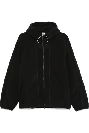 GR10K Zip-throughs, male, , Size: M Fleece Hoodie with Front Zip Closure