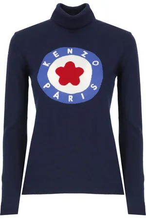 Kenzo Turtlenecks, female, , Size: XS Wool Turtleneck Sweater