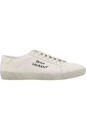 Saint Laurent Sneakers, male, , Size: 8 US Monogram Lace-Up Sneakers