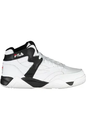 Fila Sneakers, male, , Size: 7 US Sporty High-Top Sneakers with Contrast Details