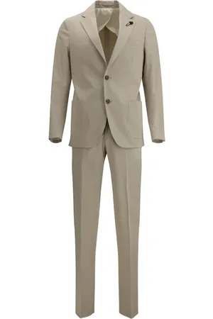LARDINI Single Breasted Suits, male, , Size: L Elegant Two-Piece Suit