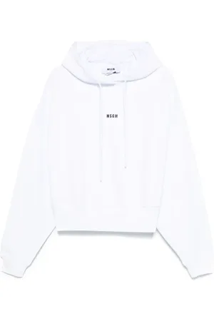 Msgm Hoodies, female, , Size: XS Casual Cotton Sweatshirt