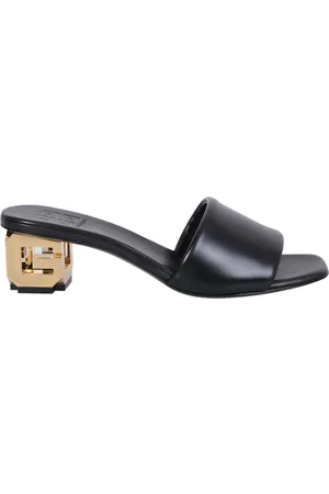 Givenchy Heeled Mules, female, , Size: 6 US Sandals with G Monogram Heels