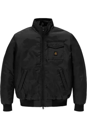 RefrigiWear Bomber Jackets, male, , Size: XL Nylon Fisherman Jacket with Zip